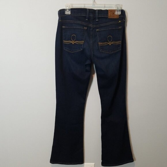 Lucky Brand Sofia Boot Jeans 6/28 Dark Wash - Picture 2 of 9